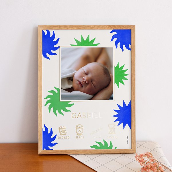Affiche  naissance