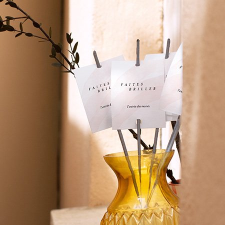 L'étiquette feu de Bengale