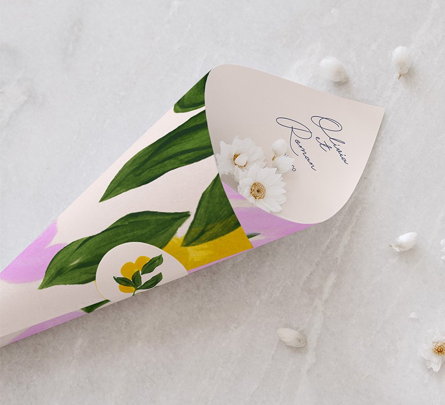 Le cornet à confettis