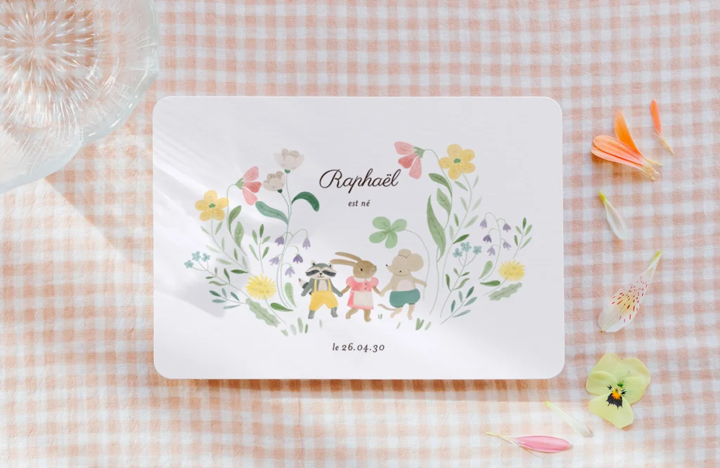 Faire-part naissance