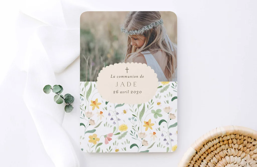 Faire-part communion