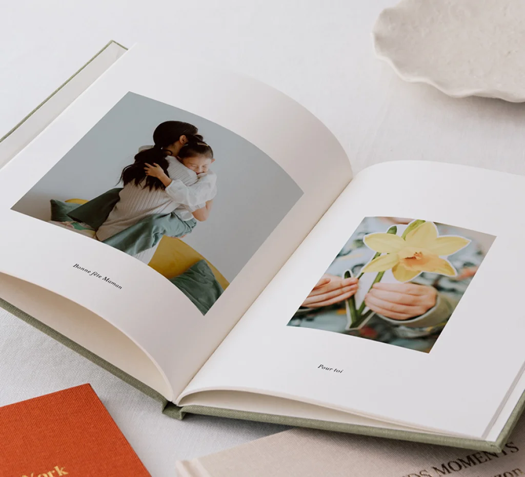 L'album photo en tissu