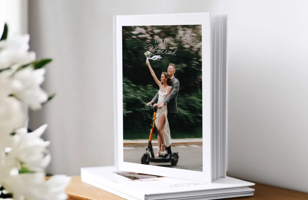 L'album photo de mariage