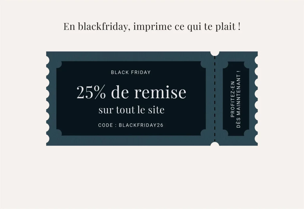 -25%* sur tout le site