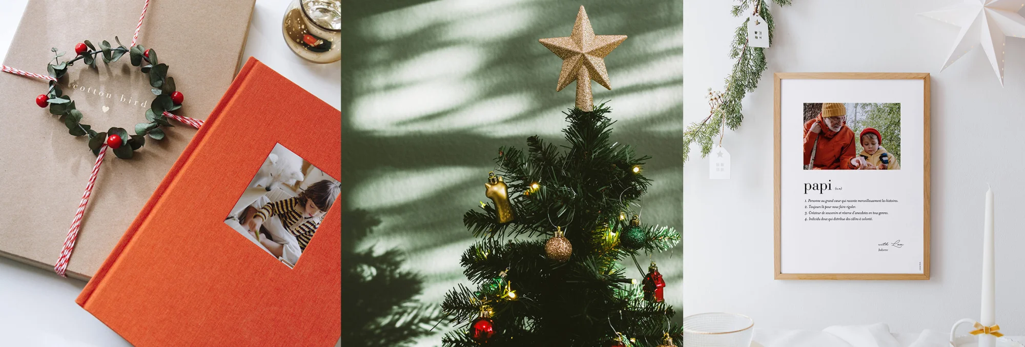 Des cadeaux de Noël personnalisés