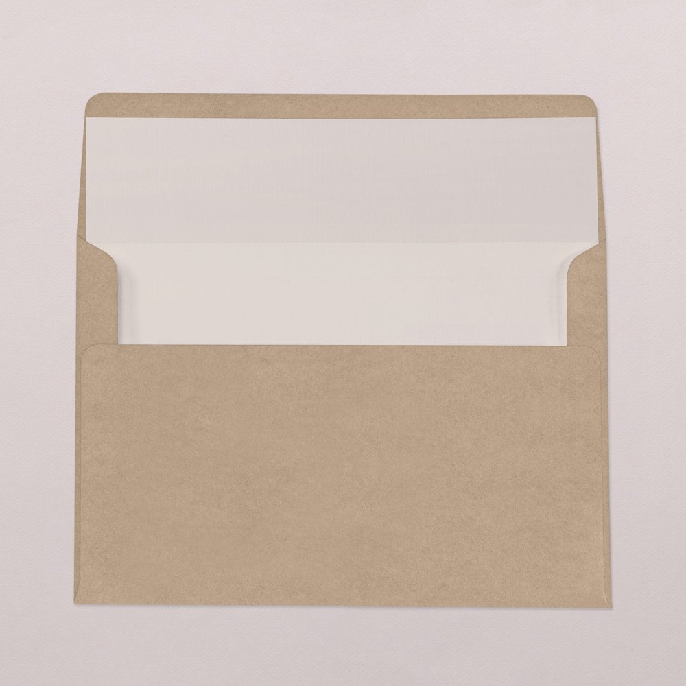 Intérieur d'enveloppe