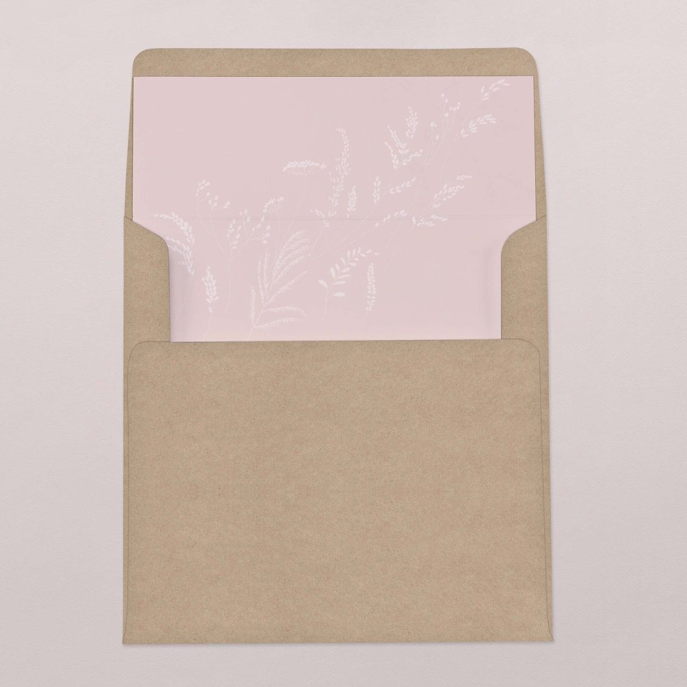 Intérieur d'enveloppe