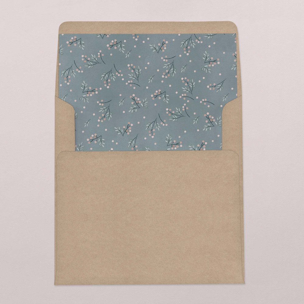 Intérieur d'enveloppe