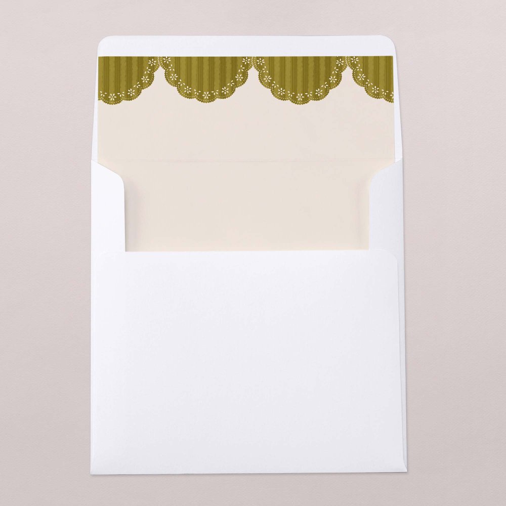 Intérieur d'enveloppe