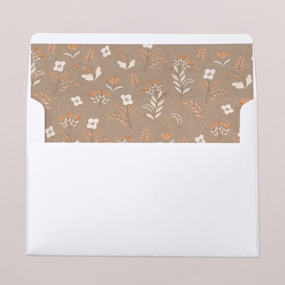 Intérieur d'enveloppe