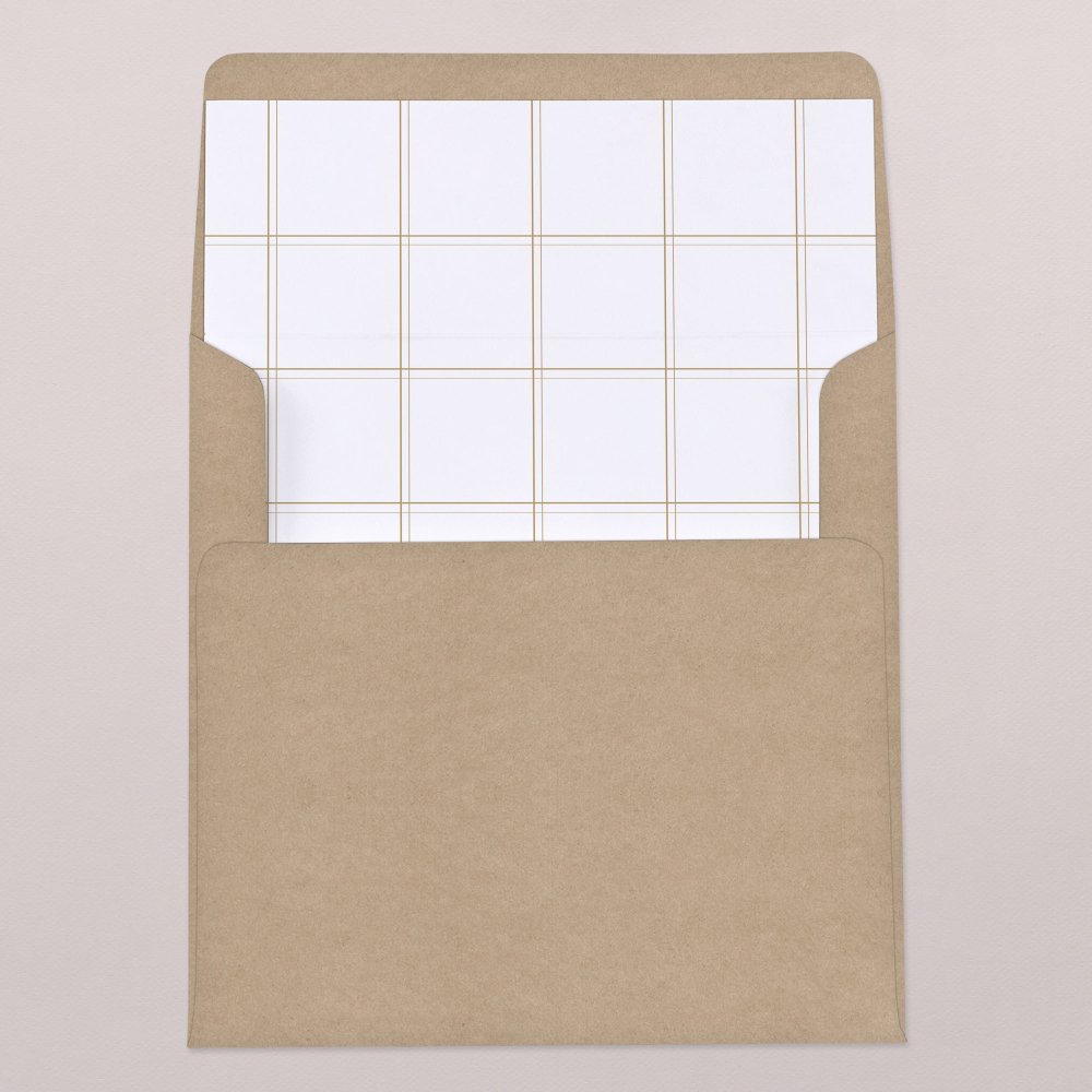 Intérieur d'enveloppe