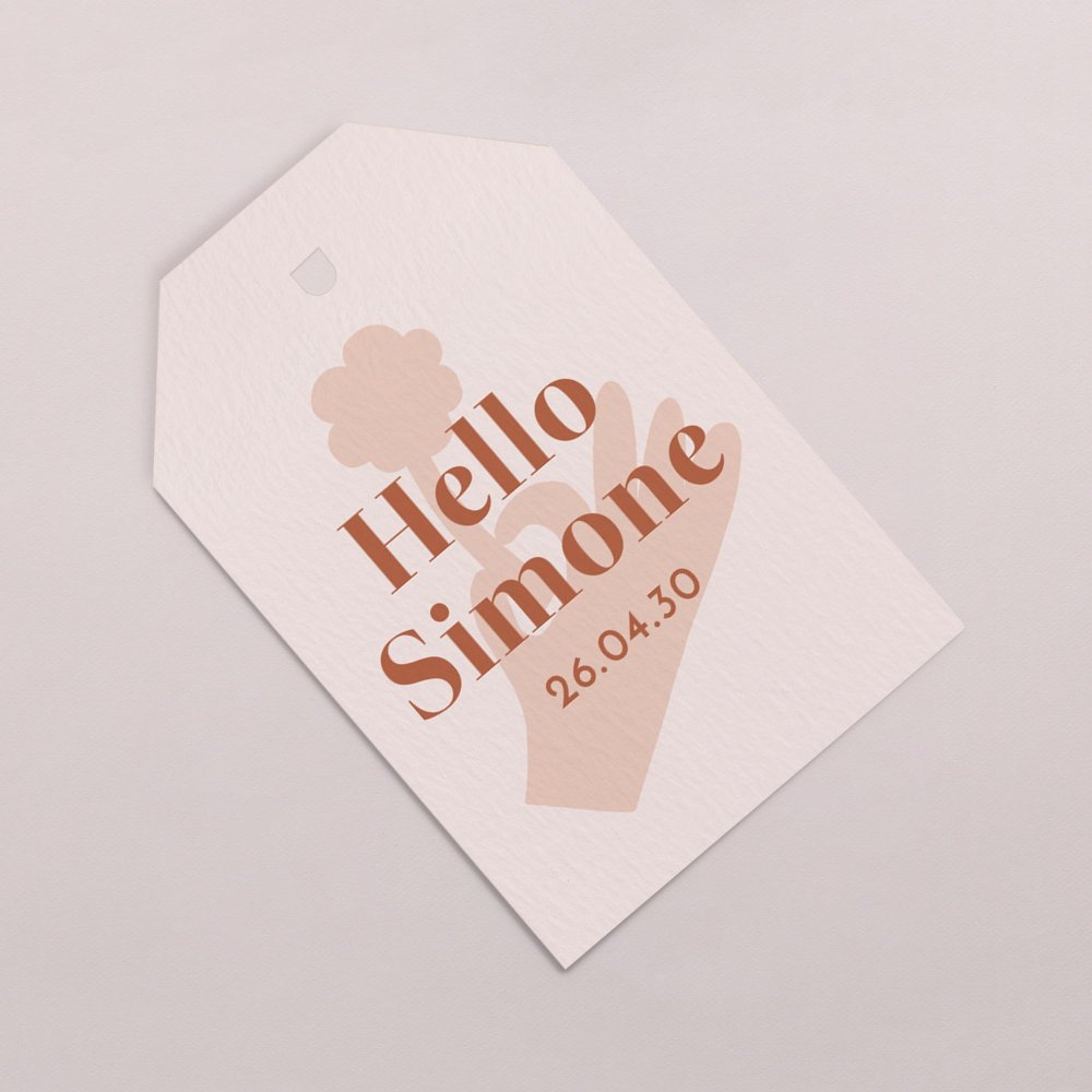 Funky birdy - Terracotta