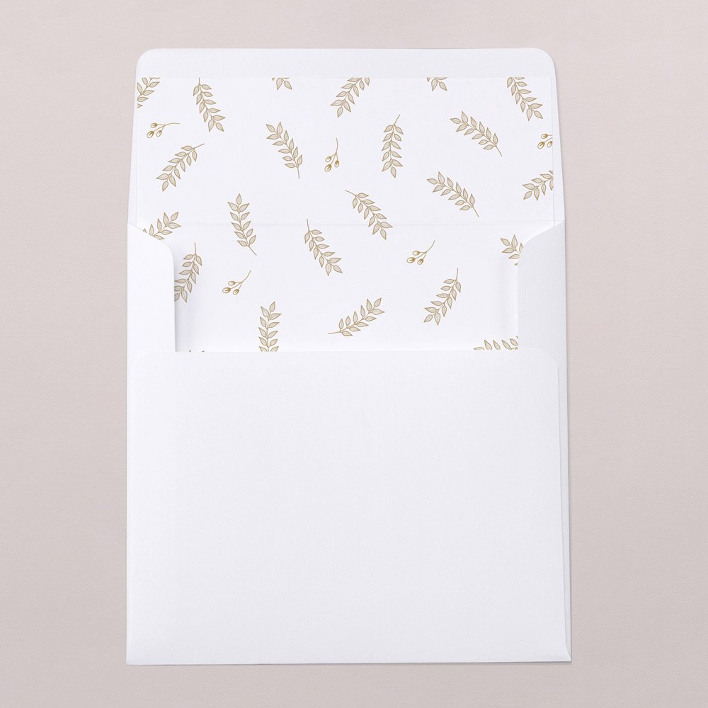 Intérieur d'enveloppe