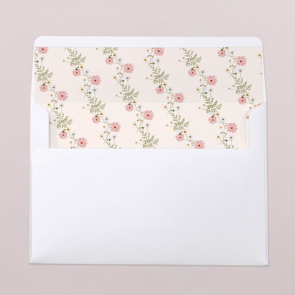 Intérieur d'enveloppe