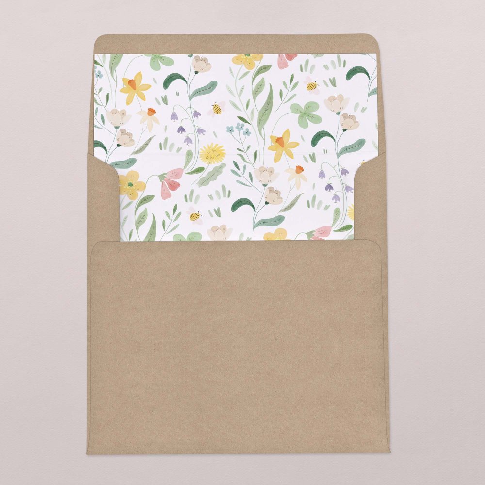 Intérieur d'enveloppe