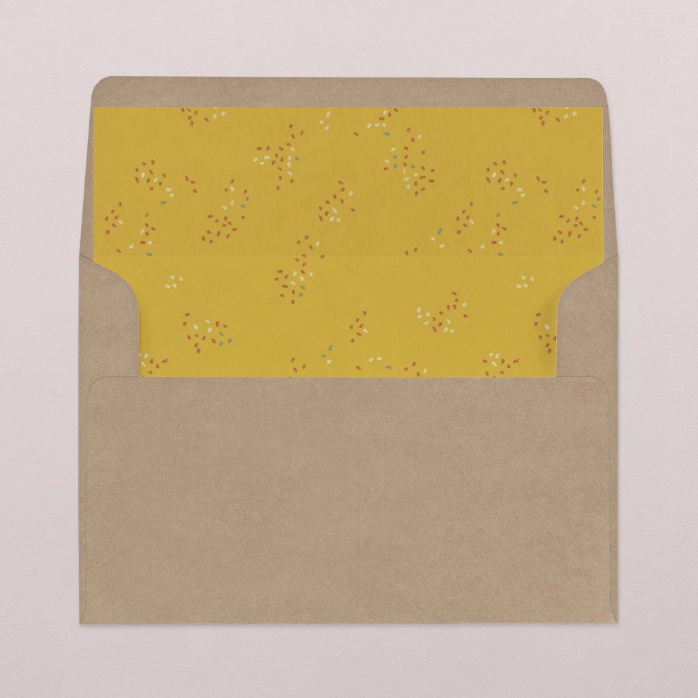 Intérieur d'enveloppe