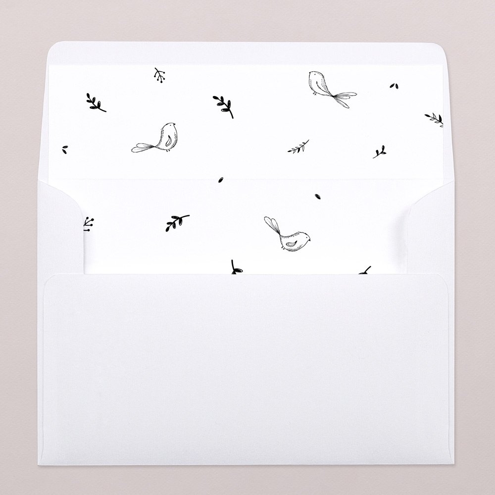 Intérieur d'enveloppe