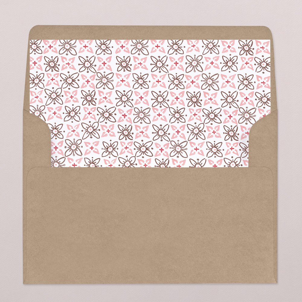 Intérieur d'enveloppe