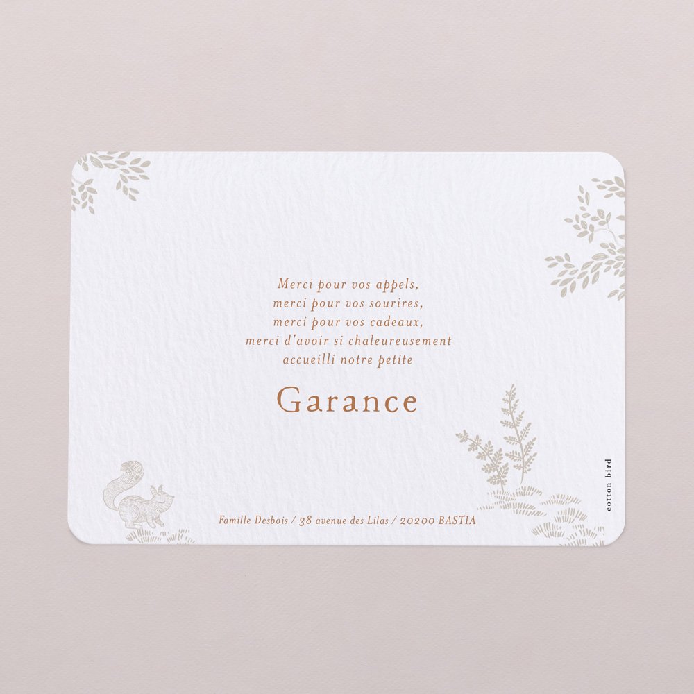 Forêt endormie - Terracotta