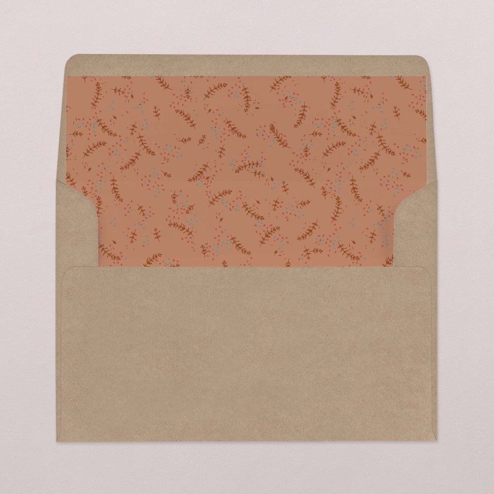 Intérieur d'enveloppe