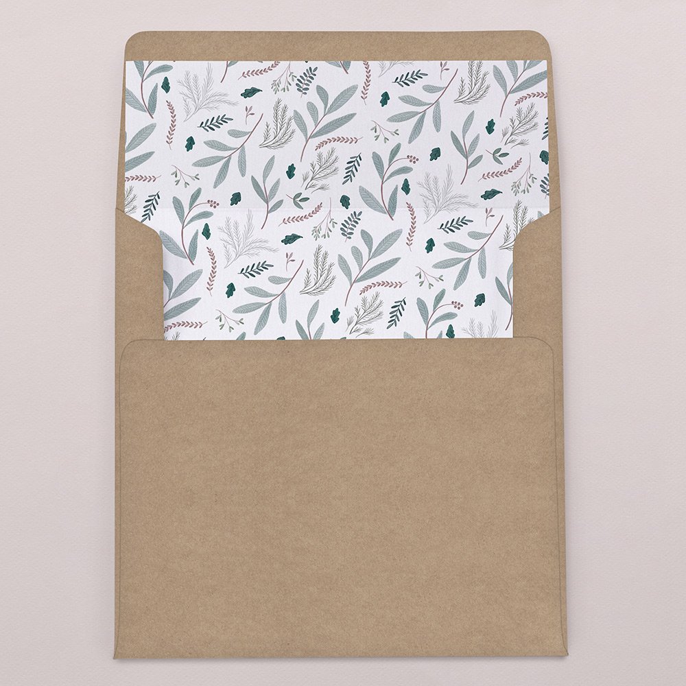 Intérieur d'enveloppe