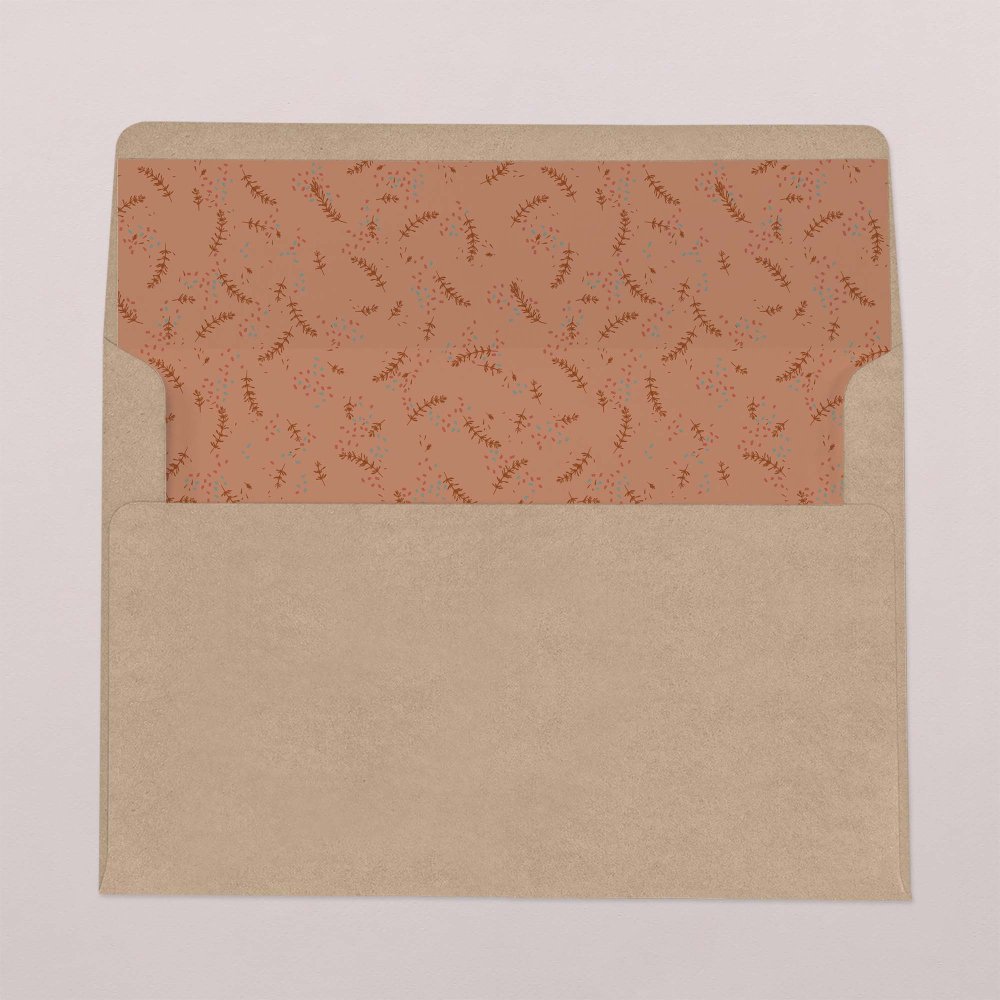 Intérieur d'enveloppe