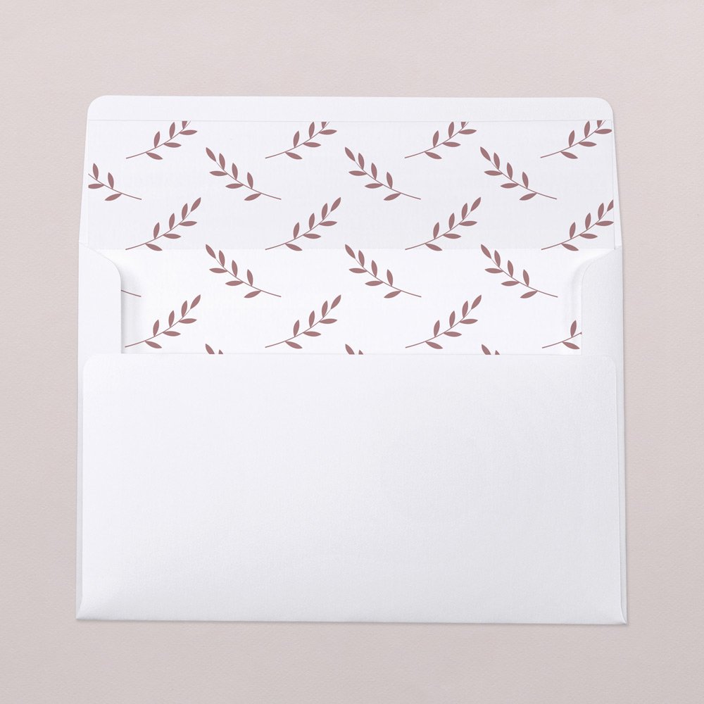 Intérieur d'enveloppe