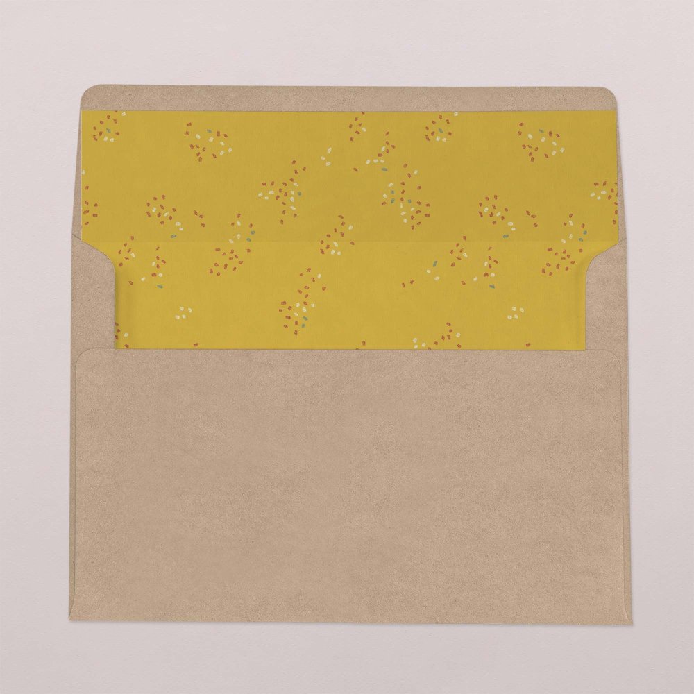 Intérieur d'enveloppe