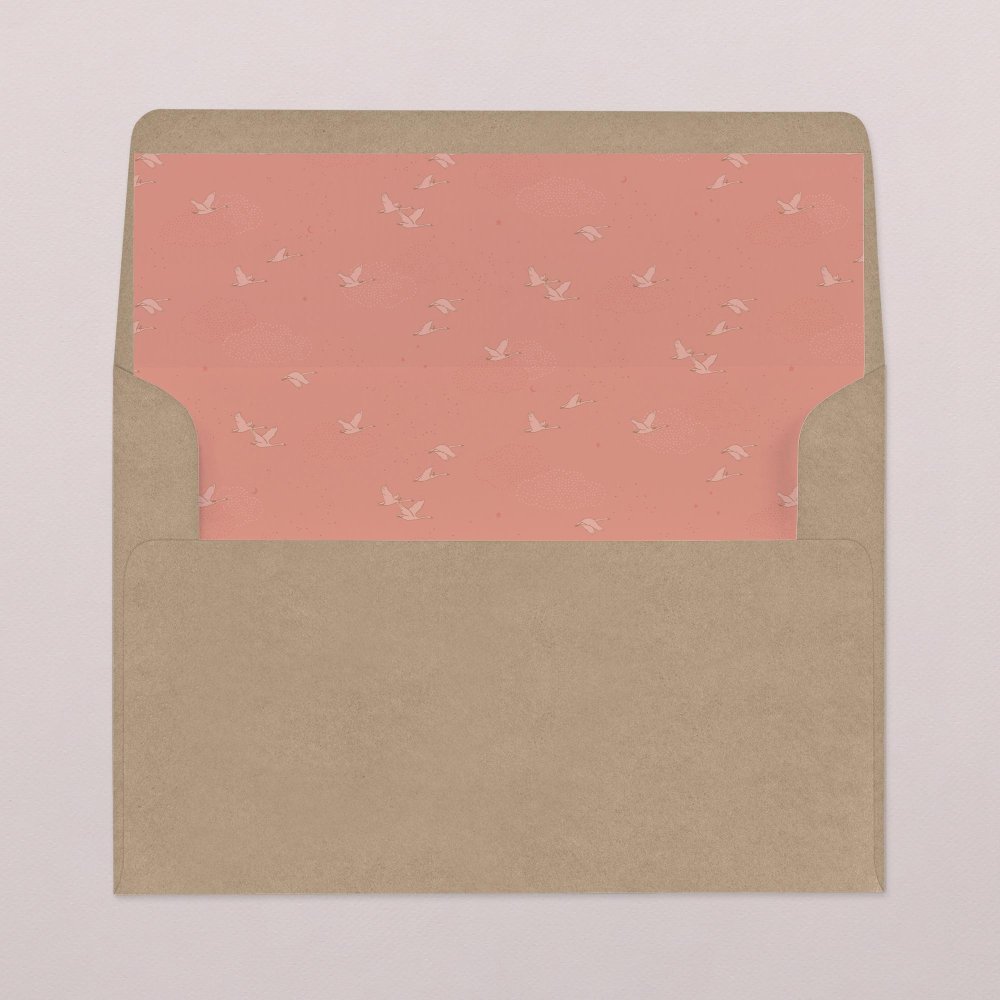 Intérieur d'enveloppe