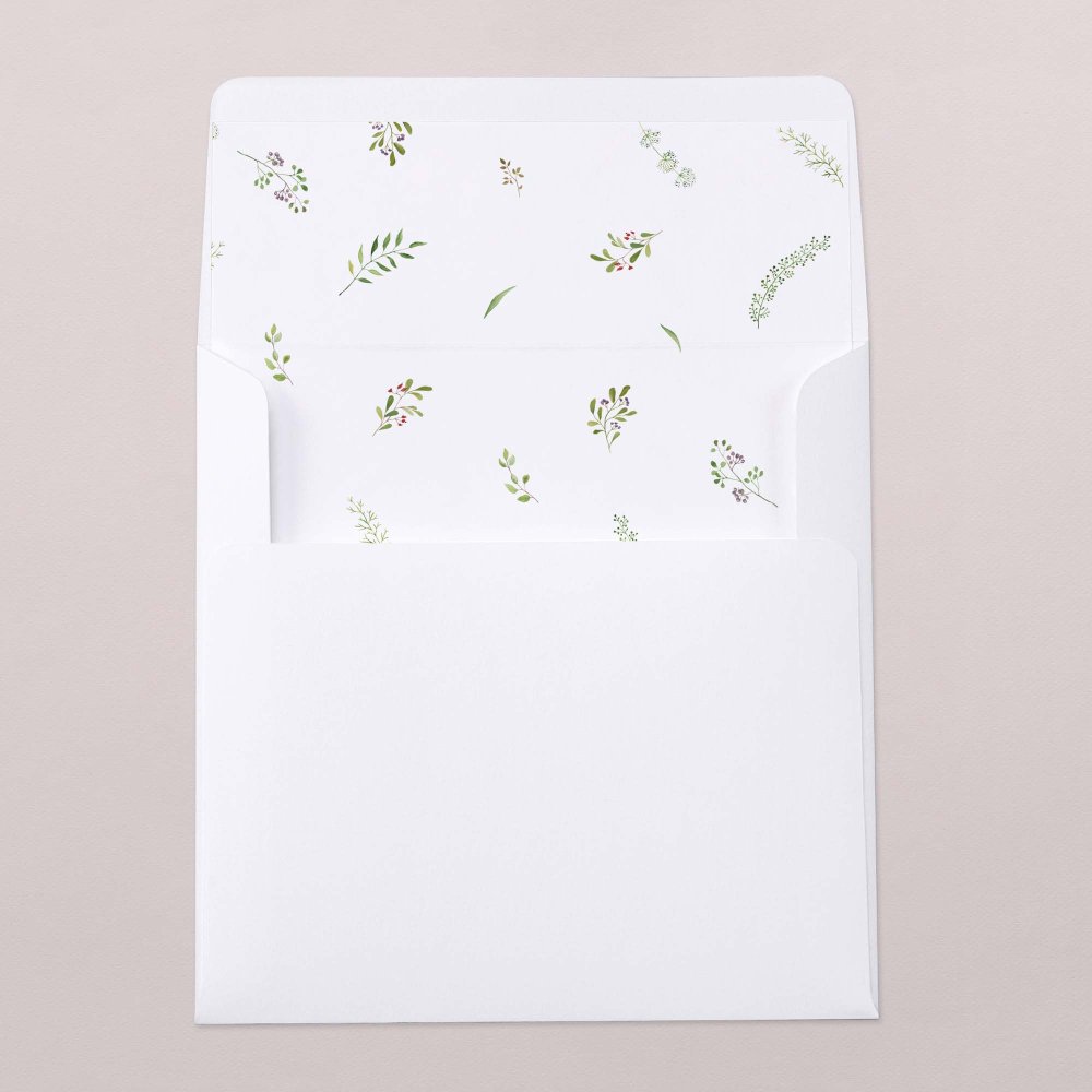 Intérieur d'enveloppe