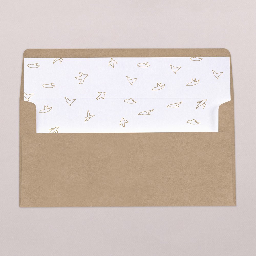 Intérieur d'enveloppe