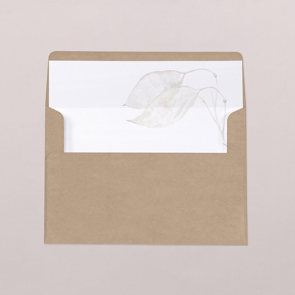 Intérieur d'enveloppe