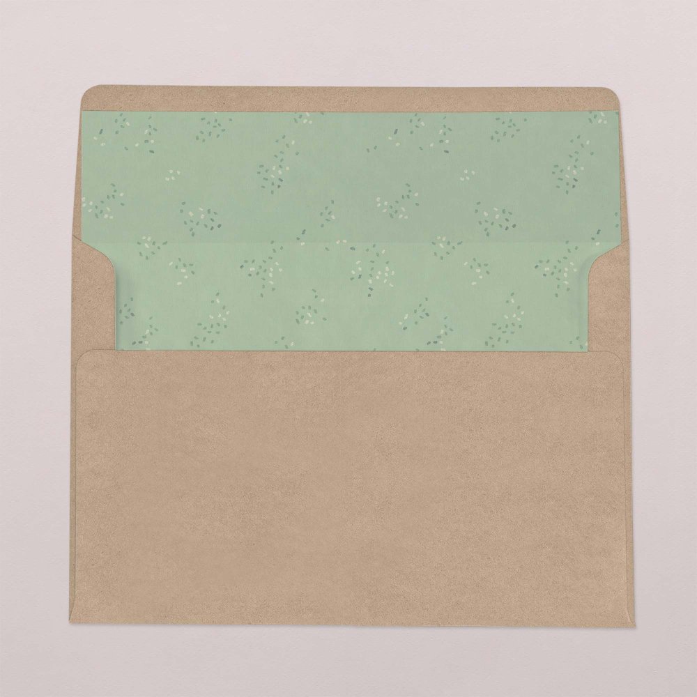 Intérieur d'enveloppe