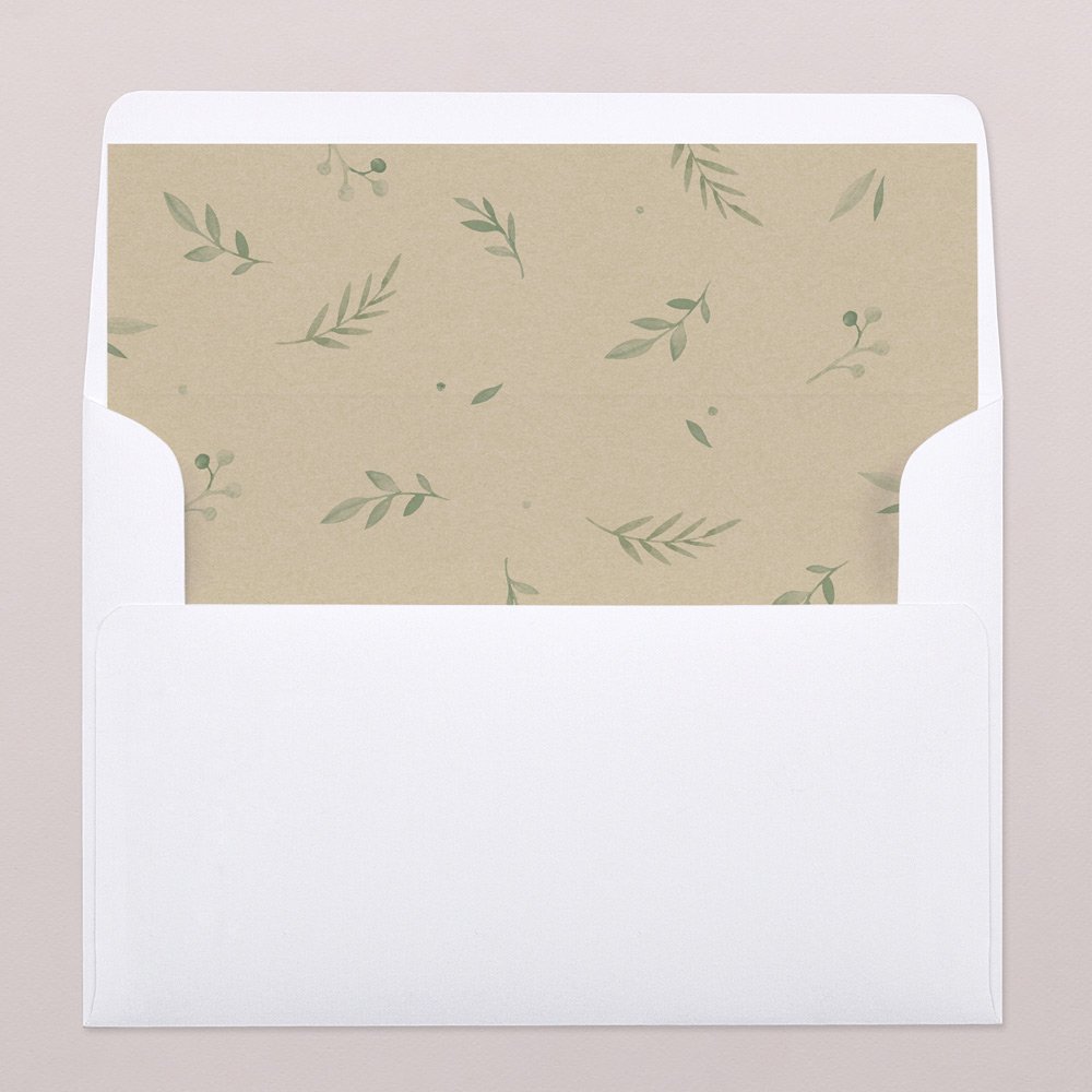 Intérieur d'enveloppe