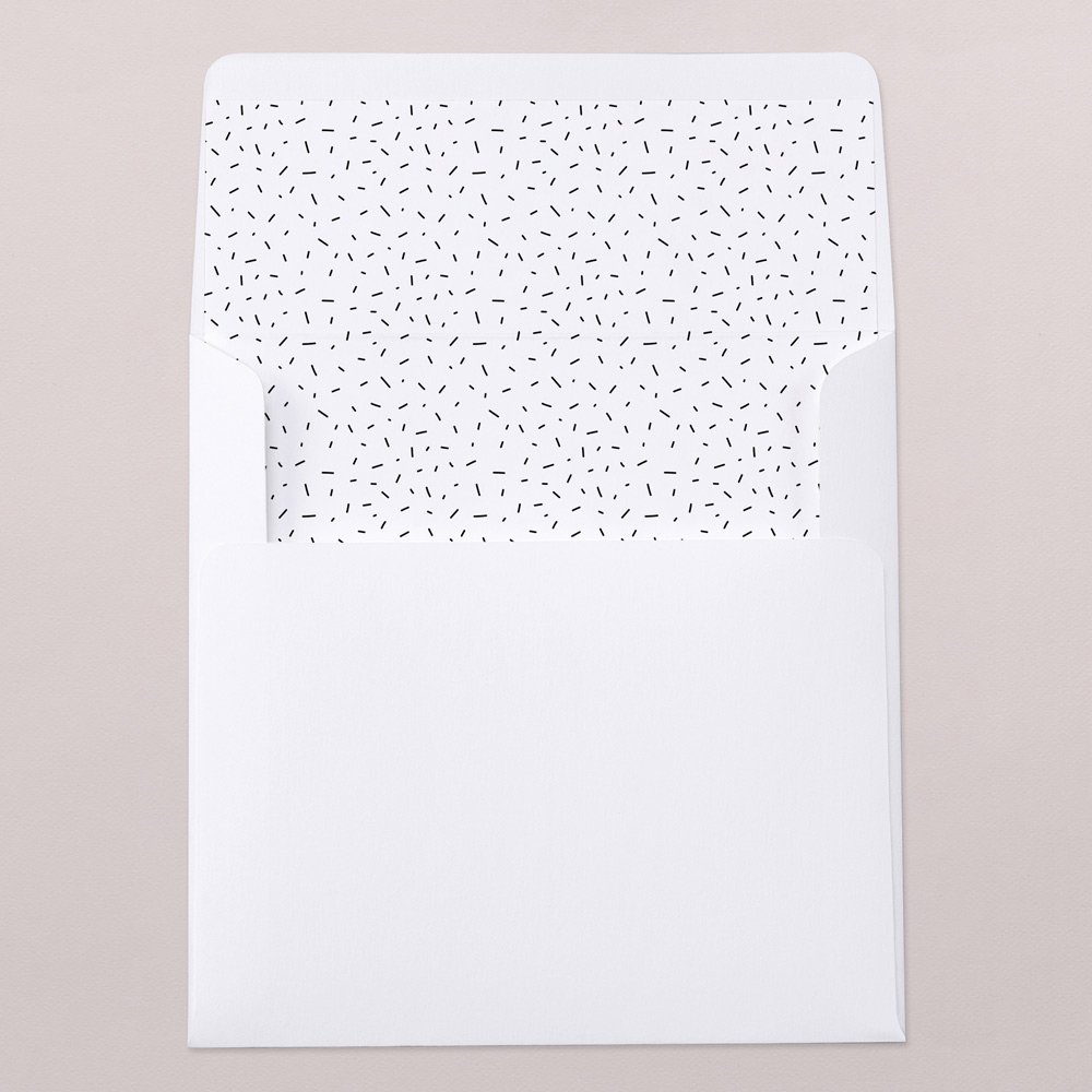 Intérieur d'enveloppe