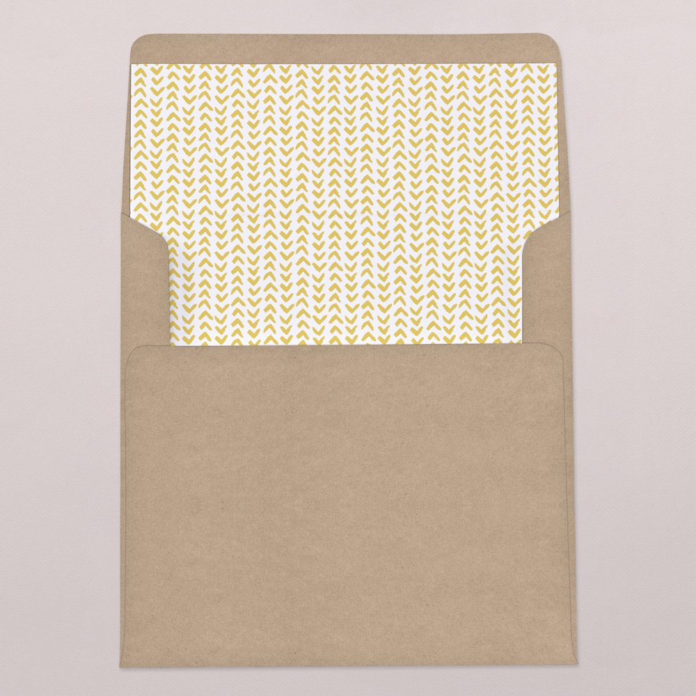 Intérieur d'enveloppe