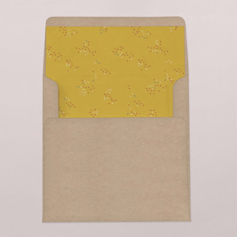 Intérieur d'enveloppe