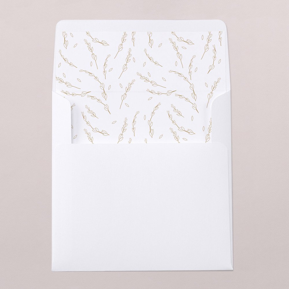 Intérieur d'enveloppe