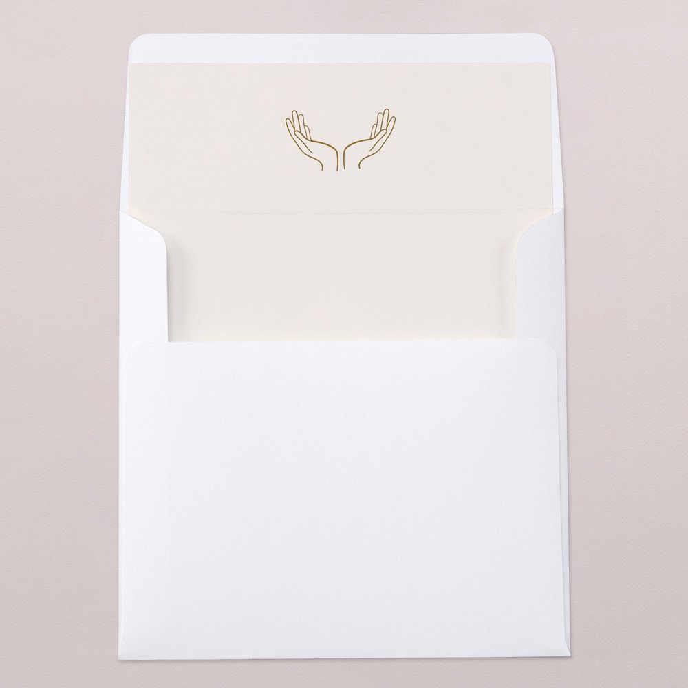 Intérieur d'enveloppe