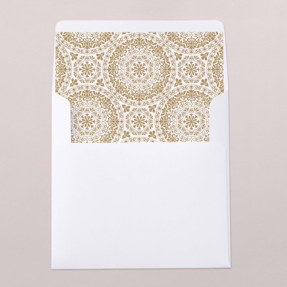 Intérieur d'enveloppe