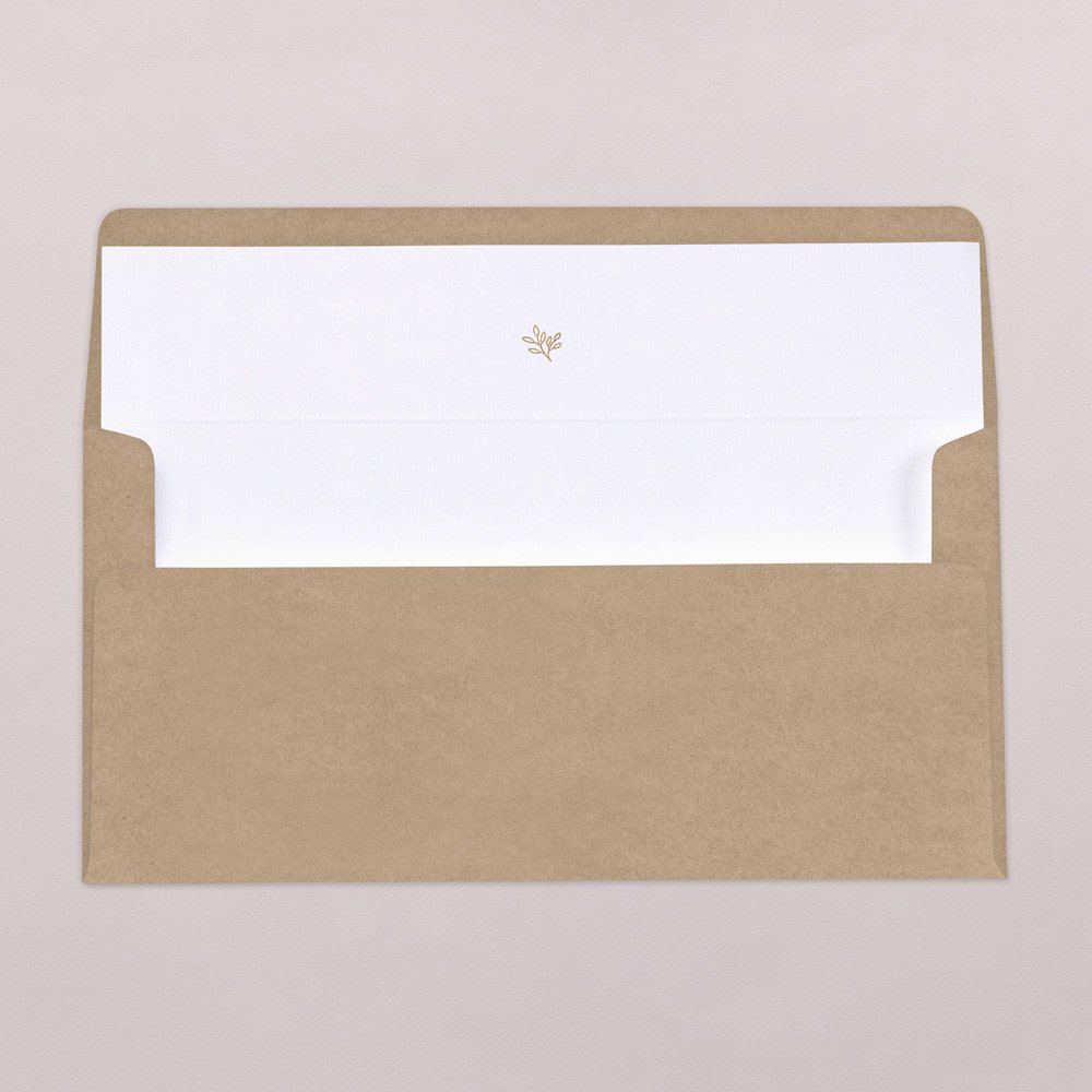 Intérieur d'enveloppe