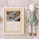 Joli vichy - moutarde