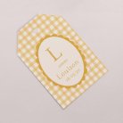 Joli vichy - moutarde