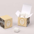 Joli vichy - moutarde