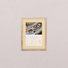 Joli vichy - moutarde