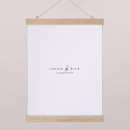 Porte affiche en chêne